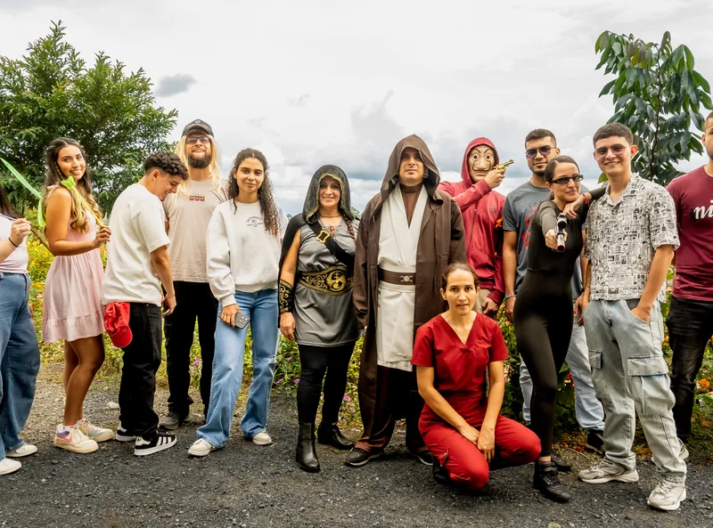 Personas en reunion